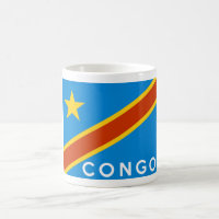congo flag country text name