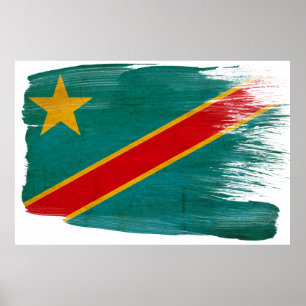 Congo Flag Posters