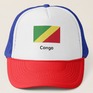 Congo Flag Trucker Hat