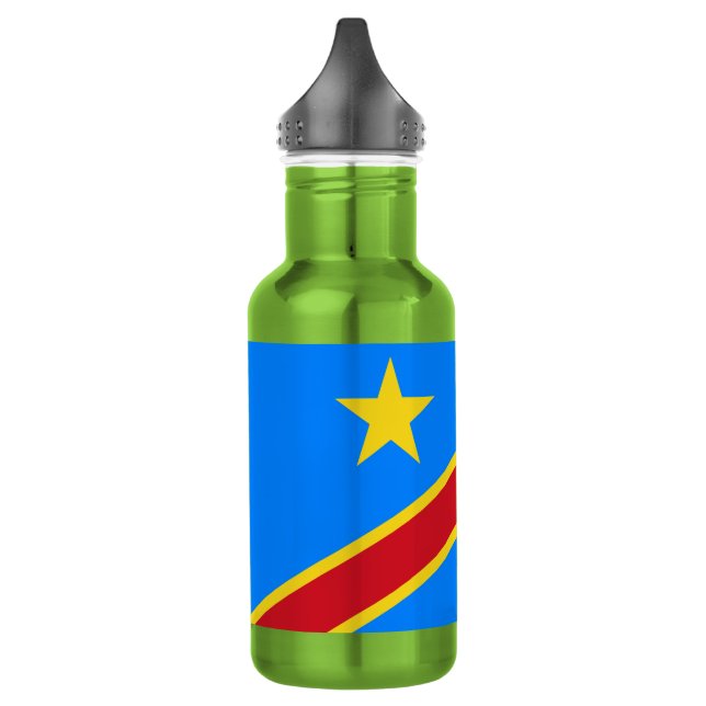 Congo Kinshasa Flag 532 Ml Water Bottle (Left)