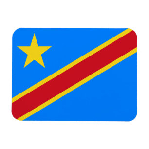 Congo Kinshasa Flag Magnet