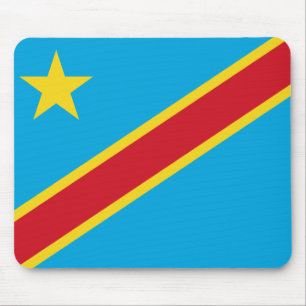 Congo-Kinshasa Flag Mousepad