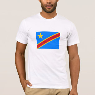 Congo Kinshasa Flag T-Shirt