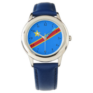 Congo Kinshasa Flag Watch