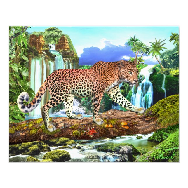 CONGO LEOPARD PHOTO PRINT (Front)