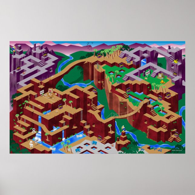 Congo Maze Poster (Front)