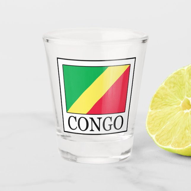Congo Shot Glass (Front)