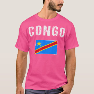 Congo Tshirt Gift Democratic Republic Of Congo Fla