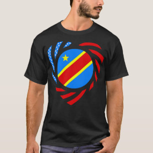 Congolese American Democratic Republic Multination T-Shirt