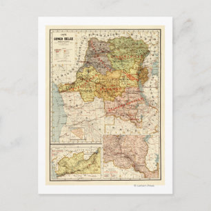 CongoPanoramic MapCongo Postcard