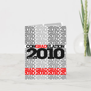 conGRADulations Class of 2010  Red Card