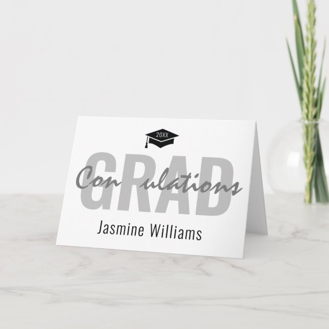 Congradulations Class of 2025 Graduate Card (Front)
