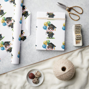 Congradutions Grad Wrapping Paper