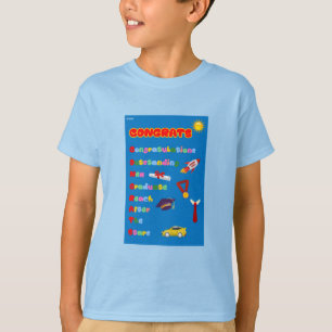 Congrats Acronym Tee for boys