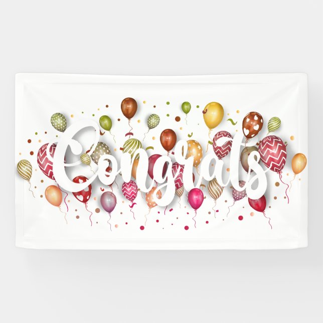 Congrats Banner (Horizontal)