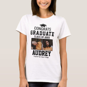 Congrats Class of 2025 Graduate Name T-Shirt