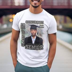 Congrats Class of 2025 Senior Family Graduation T-Shirt