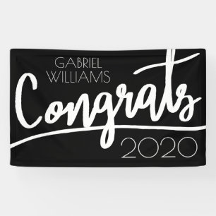 Congrats Class of Add Name & Year Banner