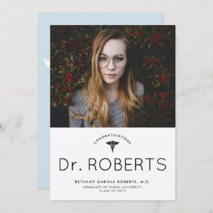 Congrats Doc Graduation Announcement