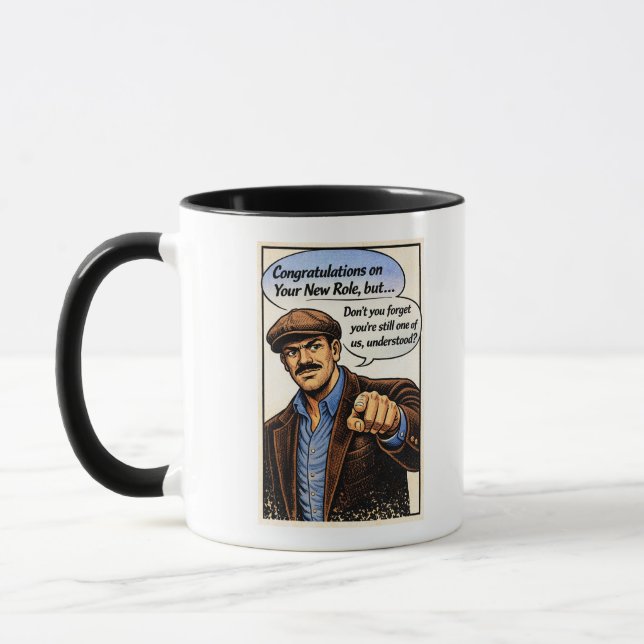 Congrats! Don't forget about us! Mug (Left)
