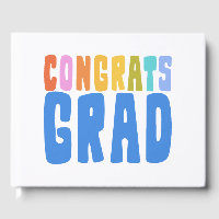 Congrats Grad Cute Colourful Graduation
