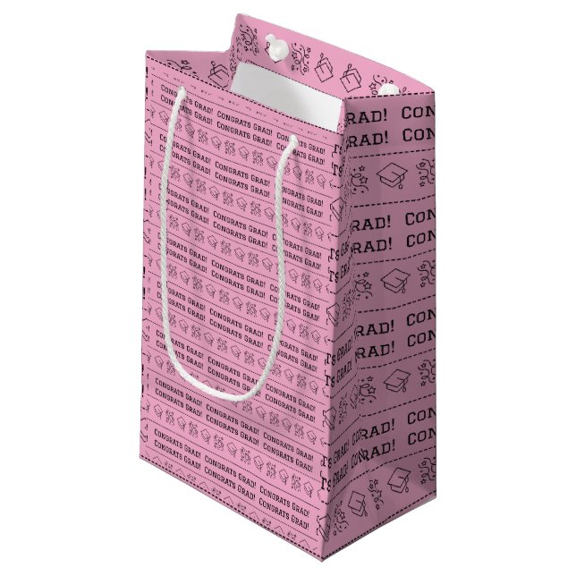 Congrats Grad Gift Bag (Front Angled)