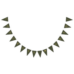 Congrats Grad Green Bunting