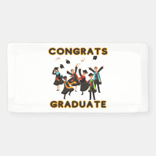 Congrats Graduate 2x1 Vinyl Banner