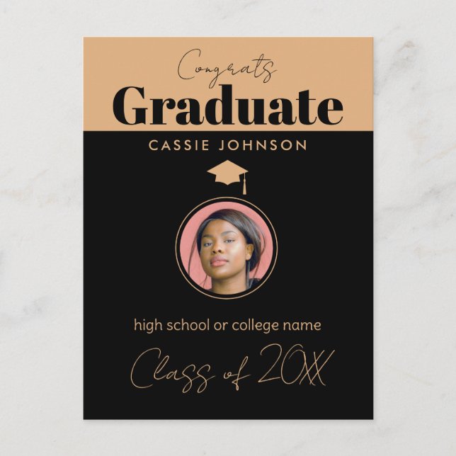 Congrats Graduate Class of 2023 Postcard (Front)