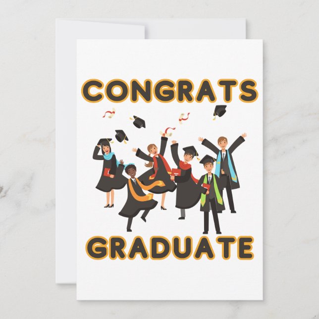 Congrats Graduate Invitation (Front)