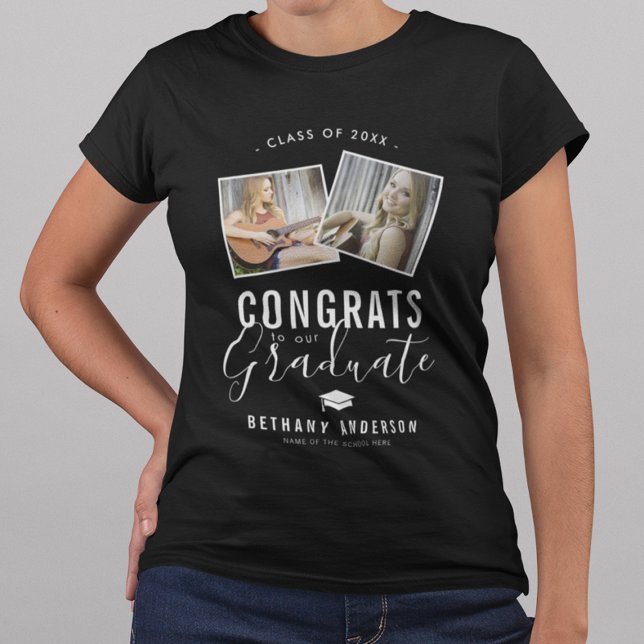 Congrats Graduate Photo T-Shirt (Creator Uploaded)