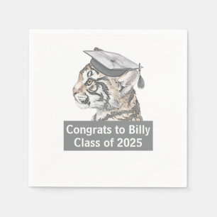 Congrats Graduation Personalised Napkin