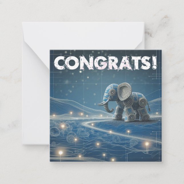 Congrats Greeting Card (Front)
