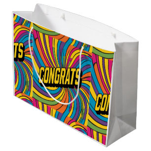 "Congrats" Groovy Gift Bag