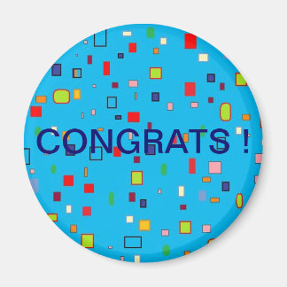 "Congrats !" Magnet
