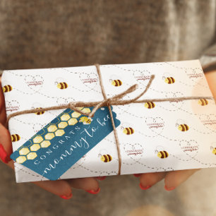 Congrats Mommy To Bee Wrapping Paper