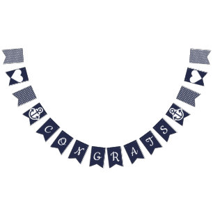 Congrats Nautical Bunting