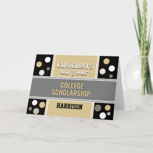 Congrats on College Scholarship card! Card