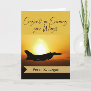 Congrats on Earning Your Wings Pilot in Jet Card