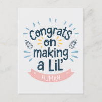 Congrats On Making A Lil' Human Funny Pregnancy