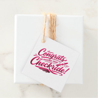 Congrats on passing your checkride! favour tags