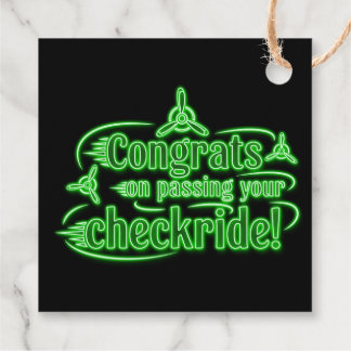 Congrats on passing your checkride! favour tags