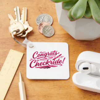 Congrats on passing your checkride! key ring