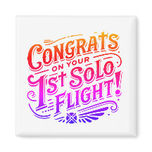 Congrats on your 1st Solo Flight