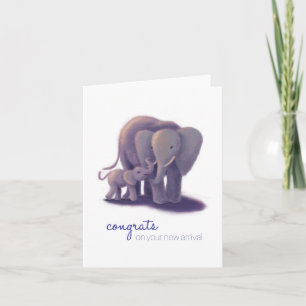 Congrats on your new arrival card