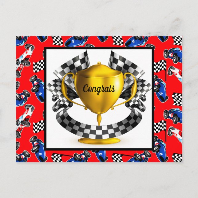 Congrats  Postcard (Front)