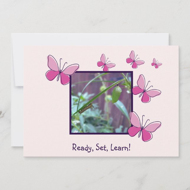 Congrats Ready, Set, Learn! Return to School Card (Front)