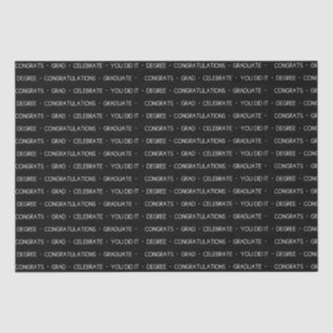 "Congrats" Tissue Paper