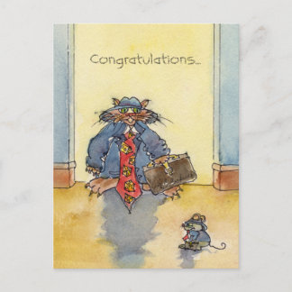 Congrats...to the Big Cheese Postcard