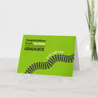 Congrats to the Father-Graduate on Right Track